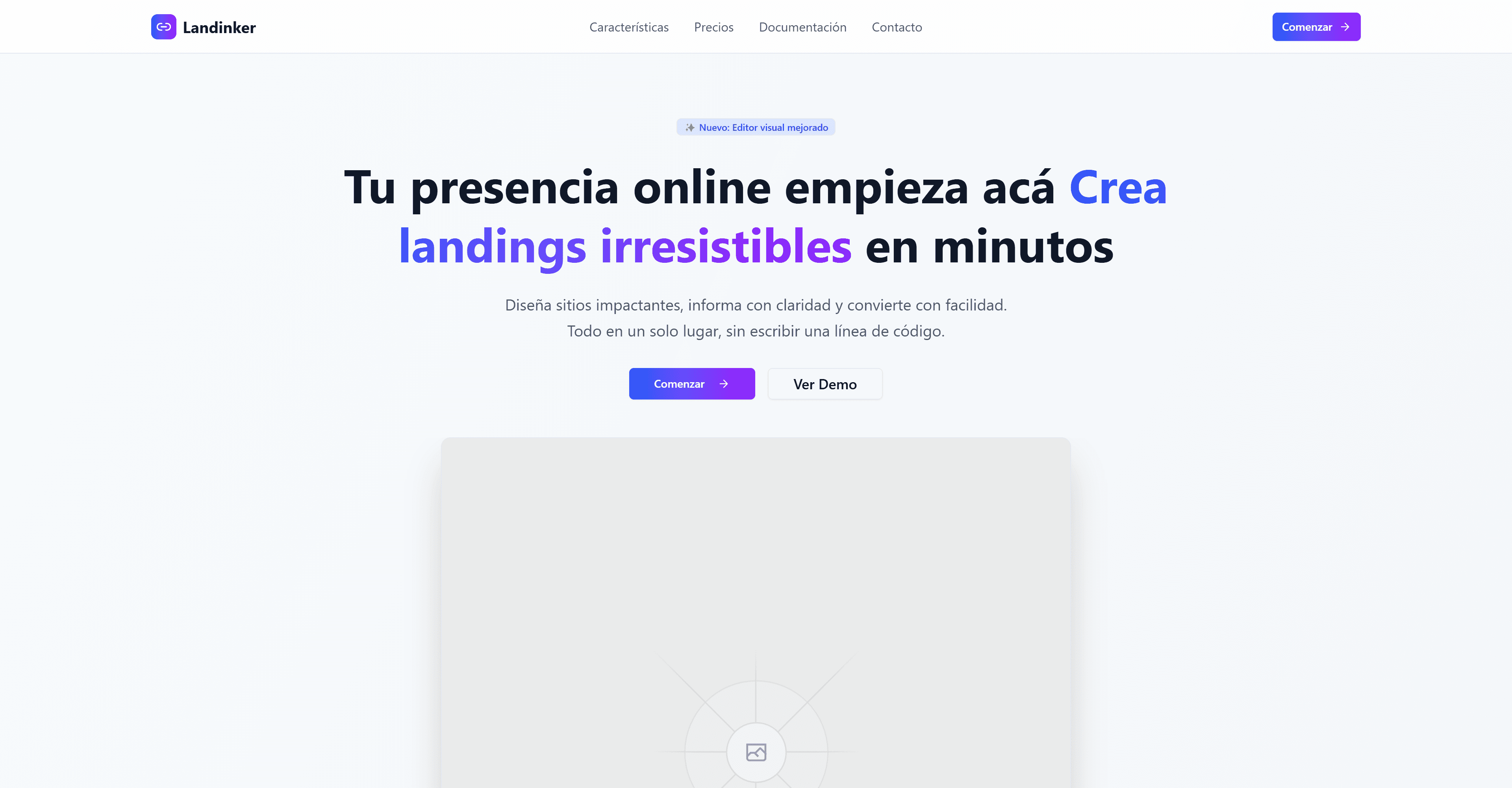 Screenshot of Landinker
